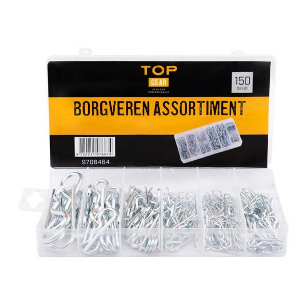 TOPGEAR Borgverenassortiment 150 delig